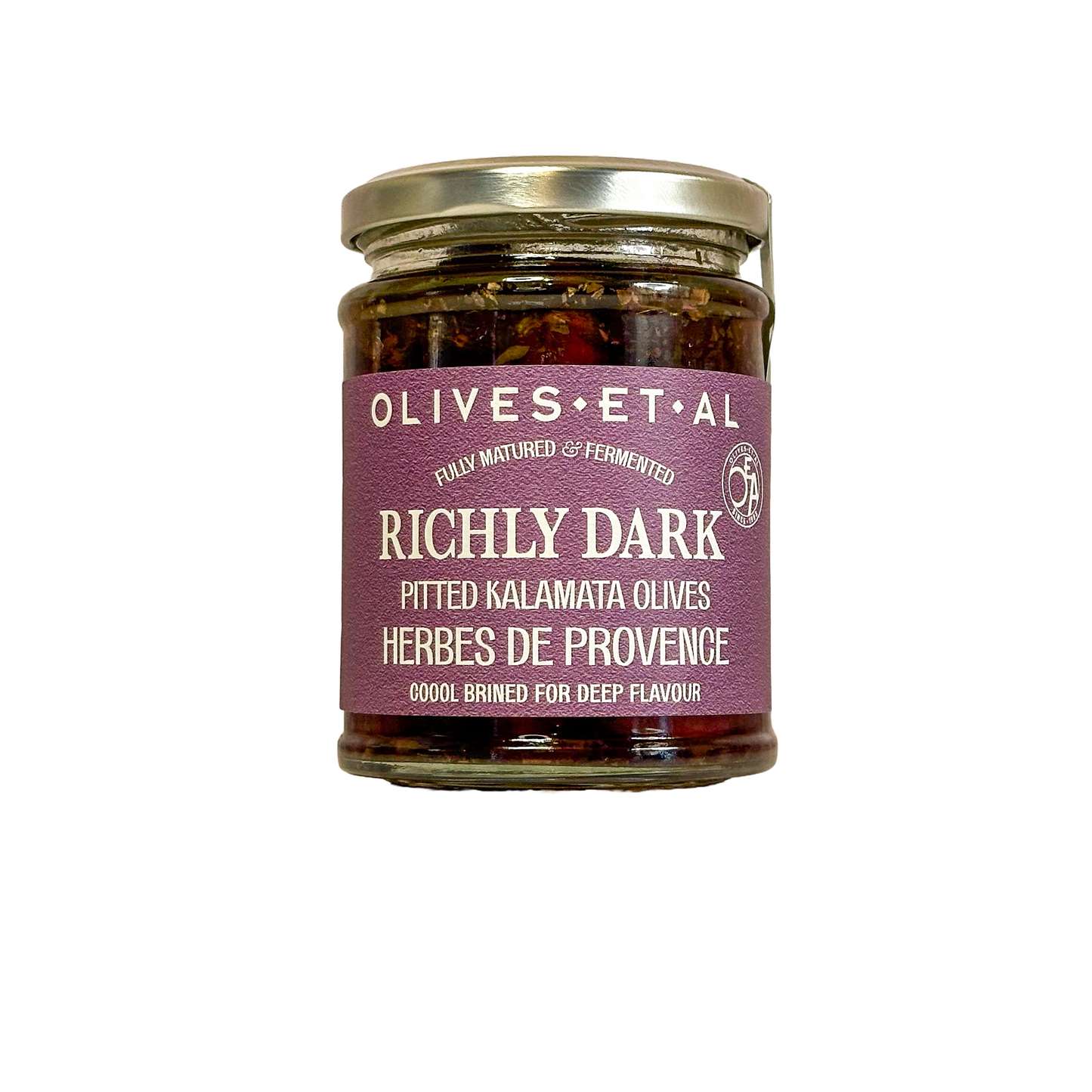 Richly Dark Pitted Kalamata Olives 6 x 270g