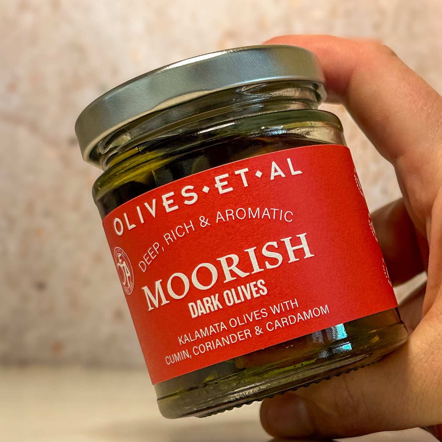 Moorish Cumin, Coriander & Cardamom Kalamata Olives 6 x 150g