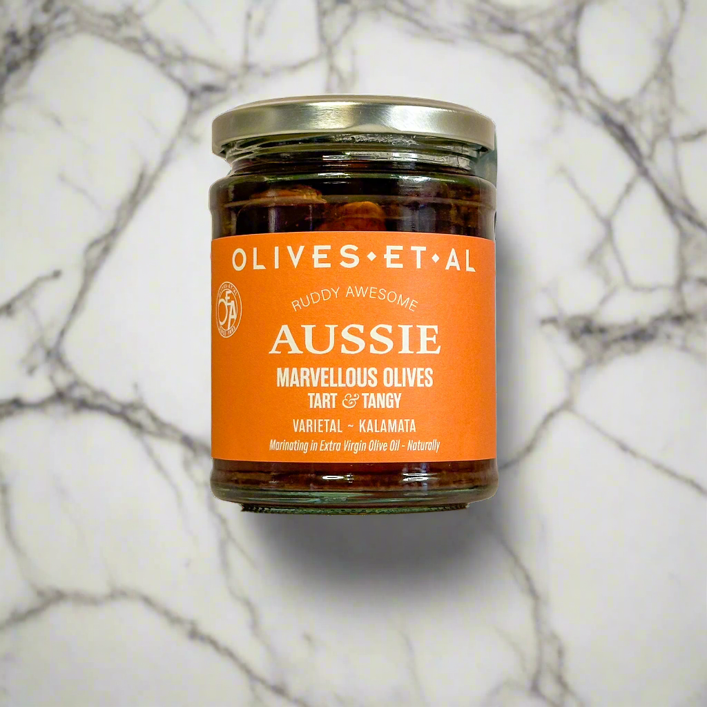 Tart & Tangy Aussie Olives in a Jar for Retail Wholesale