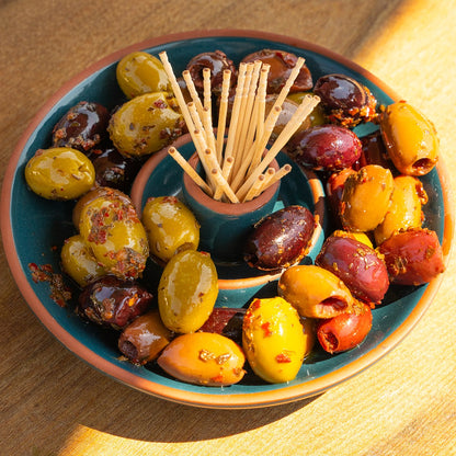 Barbary Mixed Pitted Olives in Extra Virgin Olive Oil 6 x 250g