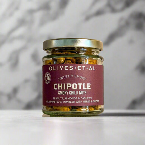 Chipotle Smokey Chilli nuts in a Jar for Foodservice Wholesale