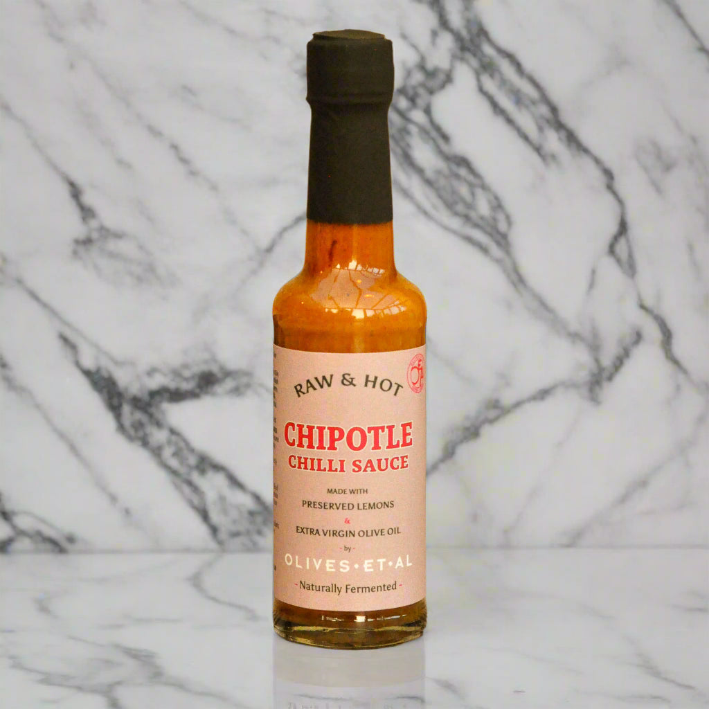 Raw & Hot Chipotle Chilli Sauce - 9 x 150ml