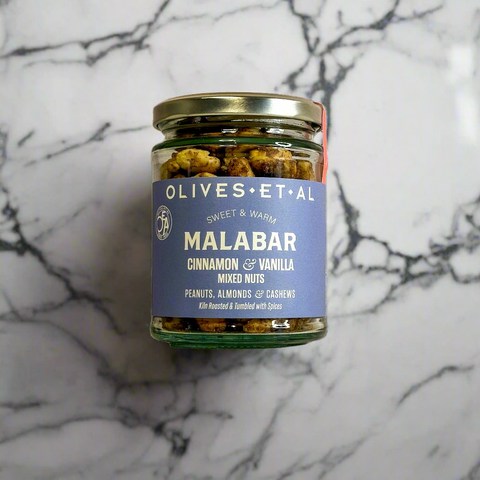 Malabar Cinnamon & Vanilla Nuts in a Jar for Retail Wholesale