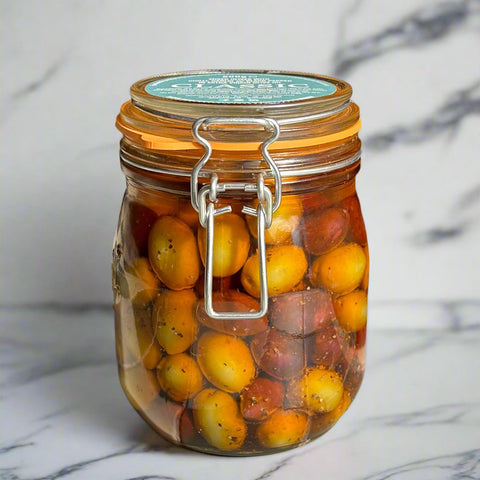 Classic Chilli & Garlic Whole Olives - 6 x 800g