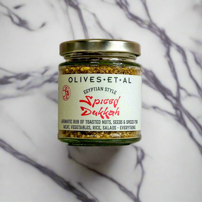 Egyptian Style Spiced Dukkah in a jar for Foodservice Wholesale