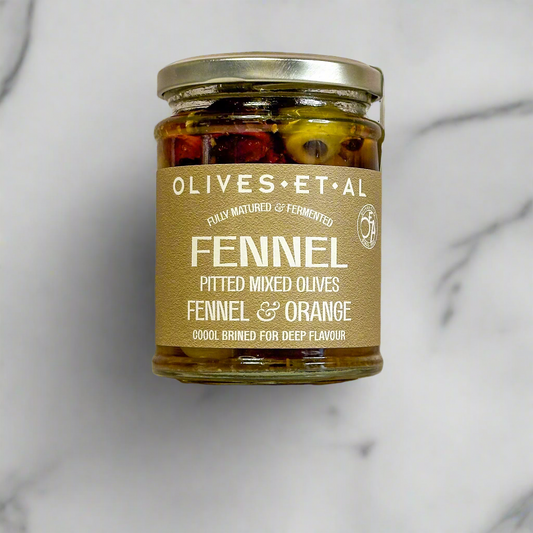 Fennel and Orange Mixed Olives for Foodservice Wholesale