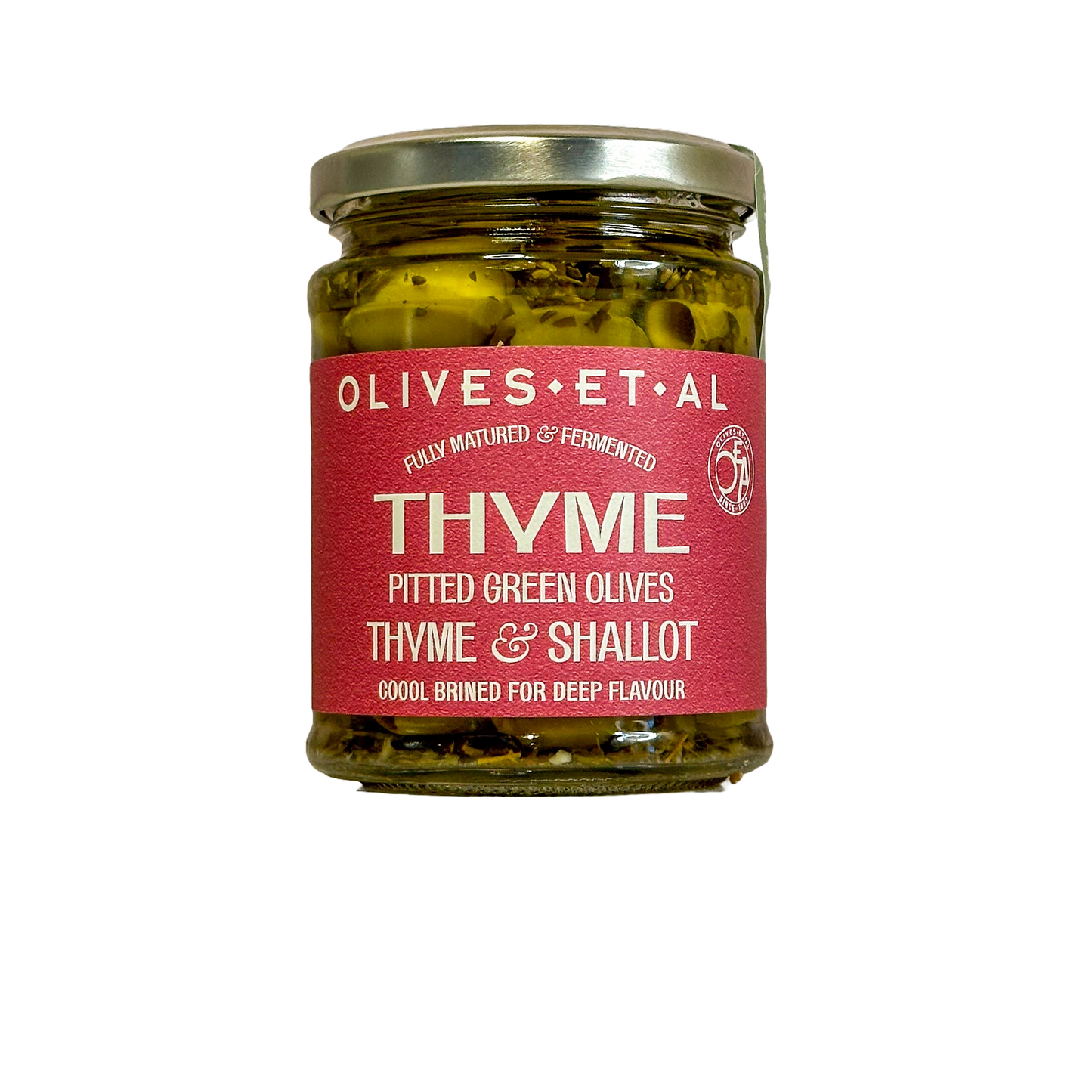 Thyme & Shallot Green Olives 6 x 270g