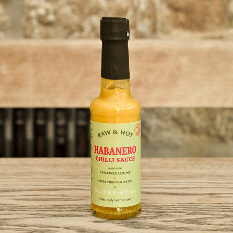 Raw & Hot Habanero Chilli Sauce - 6 x 150ml