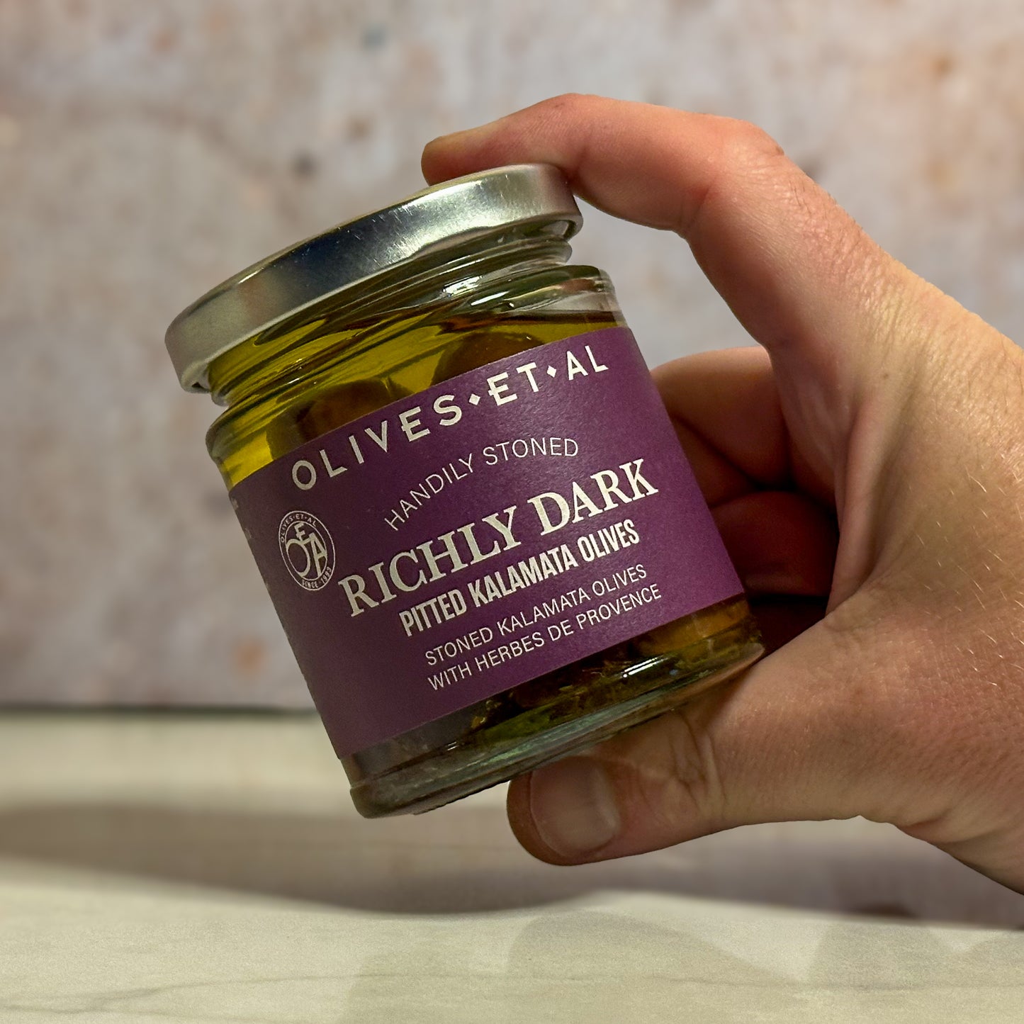Richly Dark Pitted Kalamata Olives 6 x 150g