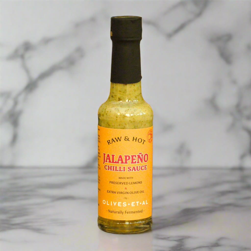 Raw & Hot Jalapeño Chilli Sauce - 9 x 150ml