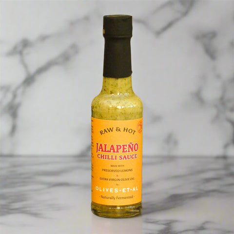 Raw & Hot Jalapeño Chilli Sauce - 6 x 150ml