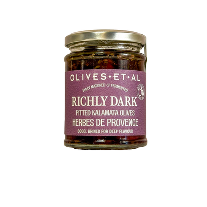 Richly Dark Pitted Kalamata Olives 6 x 270g
