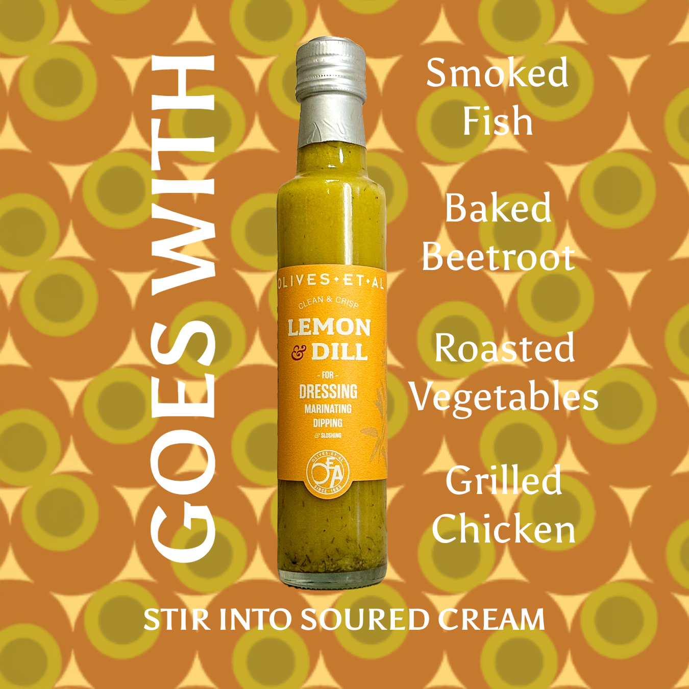 Citrus Lemon & Dill Dressing & Marinade 6 x 250ml