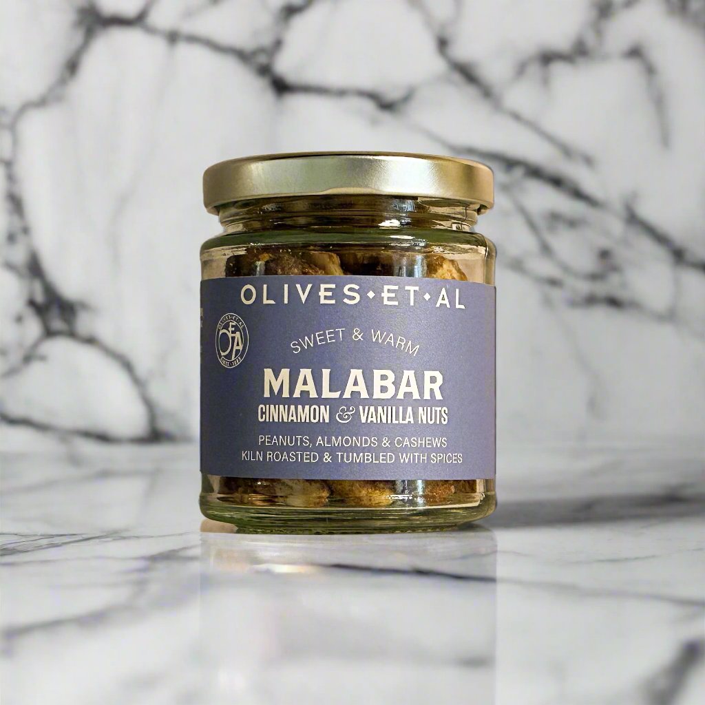 Malabar Cinnamon & Vanilla Nuts in a Jar for Retail Wholesale 