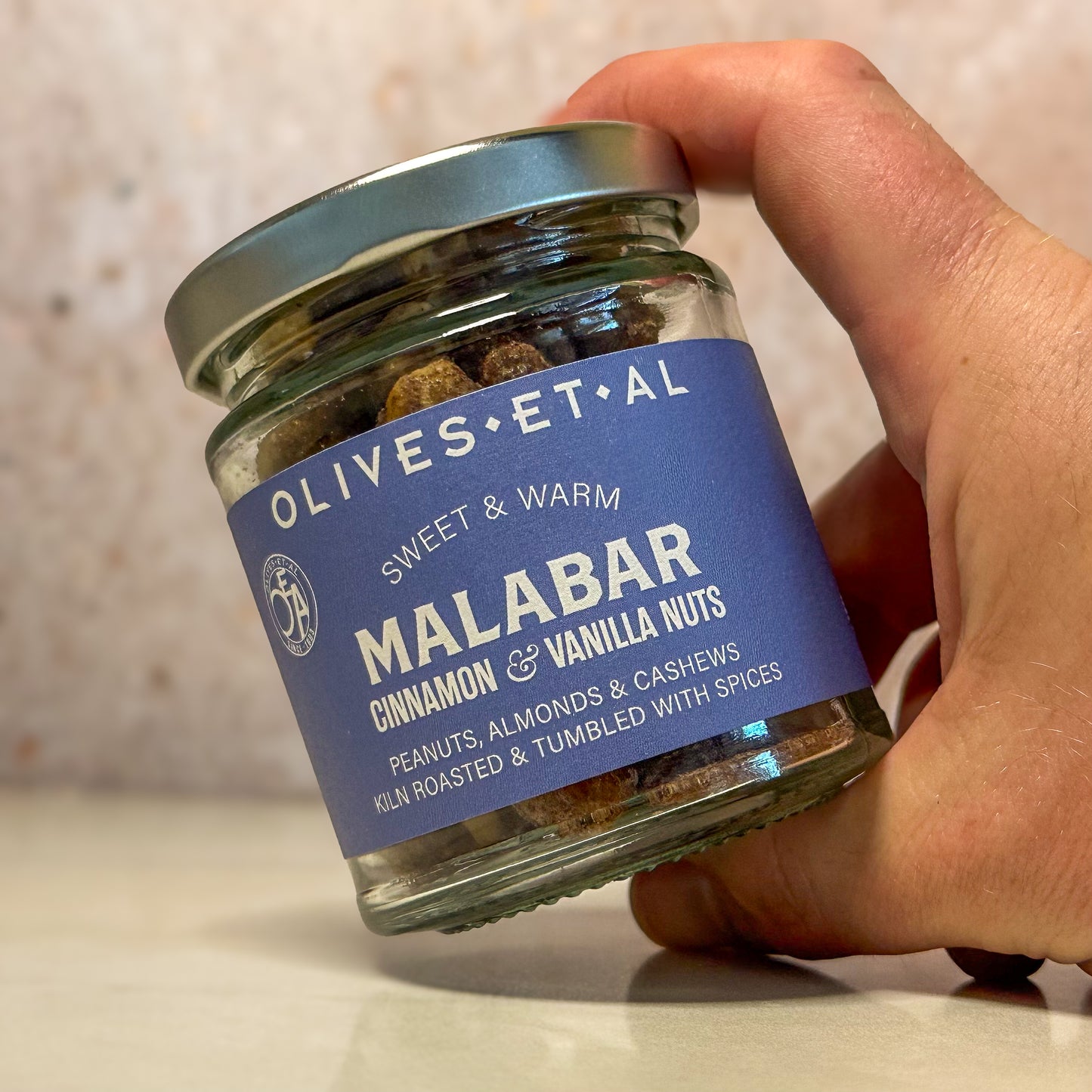 Malabar Cinnamon & Vanilla Nuts 6 x 90g - Small Jar