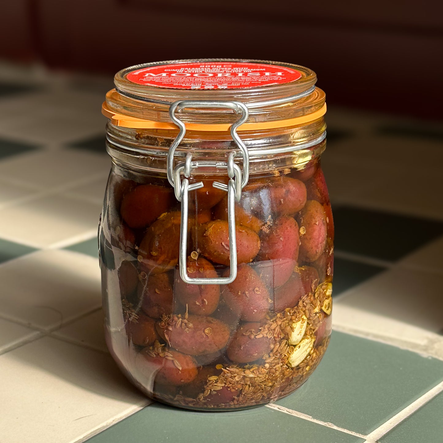 Moorish Cumin & Coriander Whole Olive - 6 x 800g