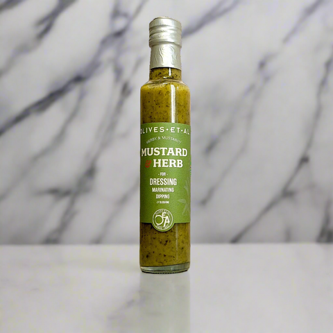 Proper Mustard and Herb Dressing and Marinade in a Bottle for Foodservice Wholesale