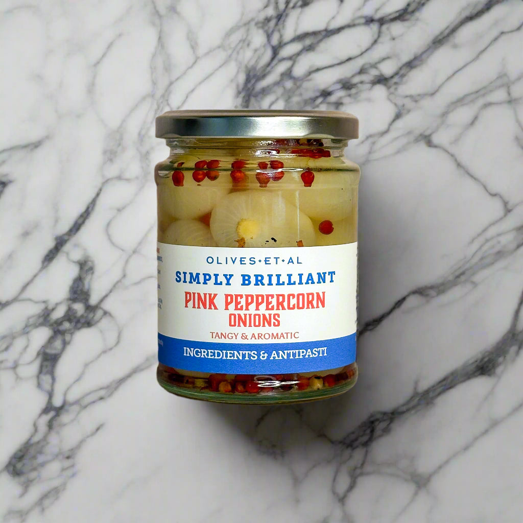 Pink Peppercorn Pickled Onions 6 x 270g
