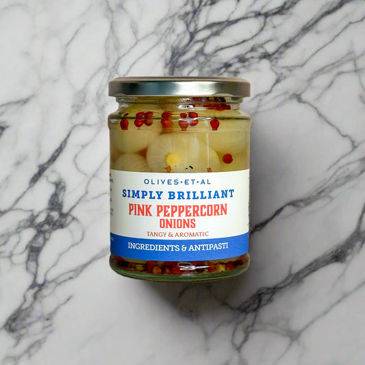 Pink Peppercorn Pickled Onions 6 x 270g