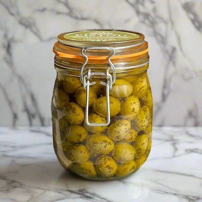 Pistou Basil & Garlic Whole Olives 6 x 800g