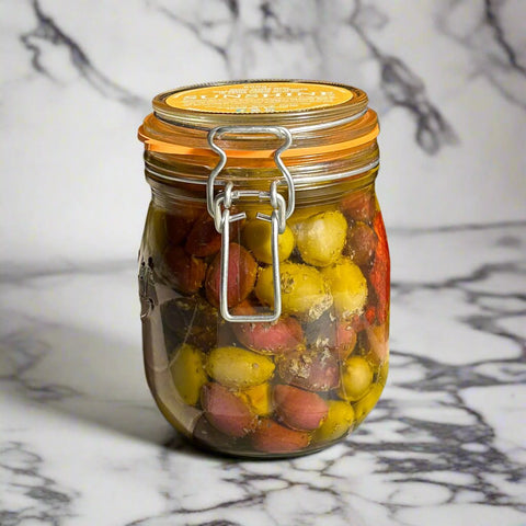 Sunshine Rosemary & Garlic Whole Olives -6 x 800g