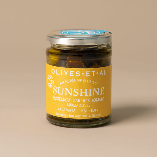 Sunshine Rosemary & Garlic Whole Olives - Olives Et Al