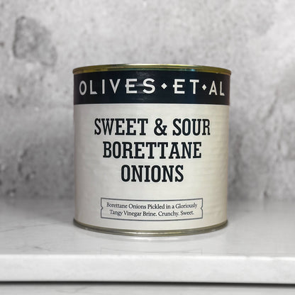 Sweet & Sour Borettane Onions - 1.5kg