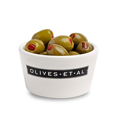 Red Pepper Stuffed Olives, Loose 2.5kg
