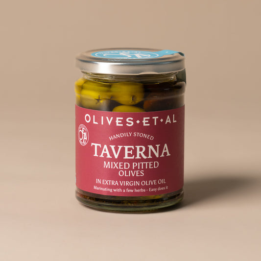 Taverna Mixed Pitted Olives - 6 x 250g - Olives Et Al