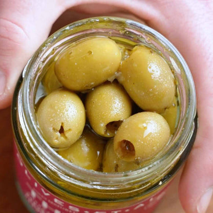 Thyme & Shallot Green Olives 6 x 270g