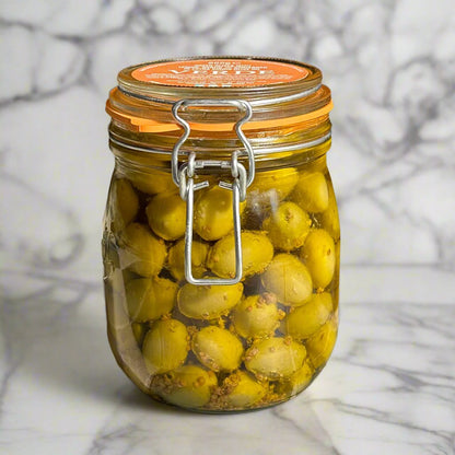 Verde Lemon & Coriander Whole Olive 6 x 800g