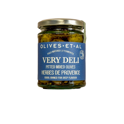 Very Deli Herbed Pitted Olives 6 x 270g