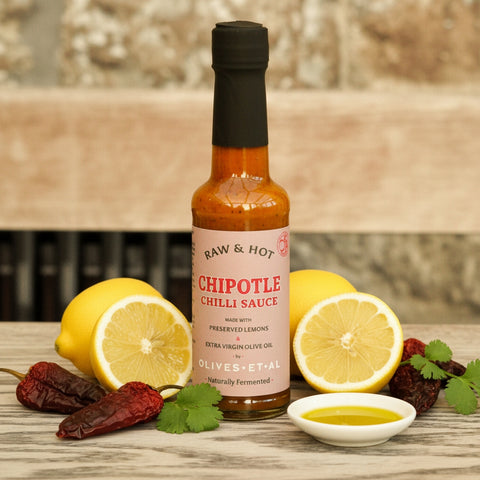 Raw & Hot Chipotle Chilli Sauce - 9 x 150ml